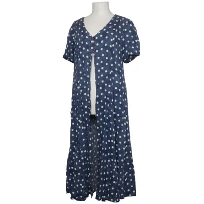 Robe longue (Bleu, Blanc) de NIce Day Viscose