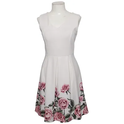 Kjole (Hvid, Pink, Grøn) fra Styleboom Elastan, Polyester