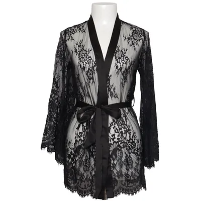 Ochtendjas (Zwart) van Private Collection by Hunkemöller
