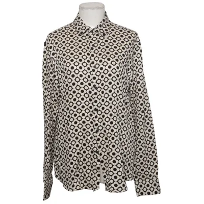 Shirt (Black, Beige) from Denim & Flower Viscose