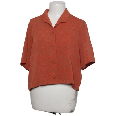 Kortärmad skjorta (Orange, Brun) från Feminine