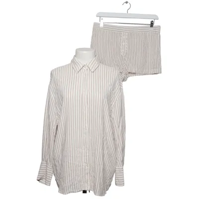Pajamas (White, Brown) from Zara Viscose