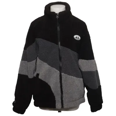 Fleece jacket (Black, Gray) from Decarba Polyester