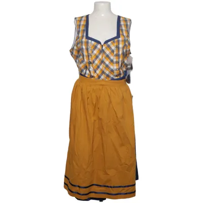 Dirndl (Blauw, Geel, Wit) van Ulla Popken Katoen