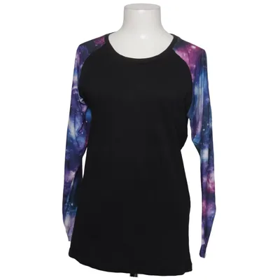 Badtröja (Svart, Flerfärgad) från By Emp Ekologisk bomull, Polyester