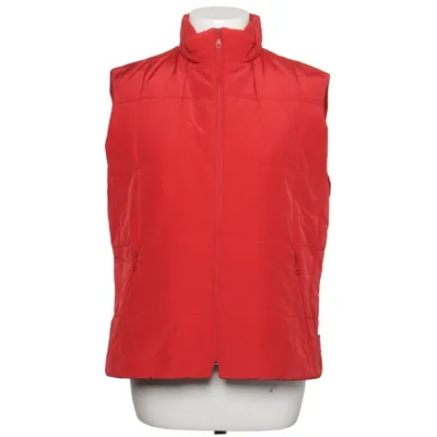 Outer vest (Red) from Trigema Cotton, Polyamide, Polyester