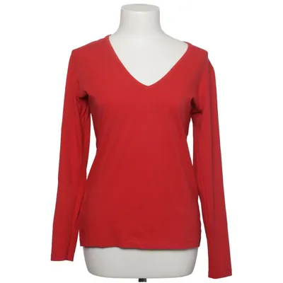 T-shirt à manches longues (Rouge) de Forecast Coton, Élasthane