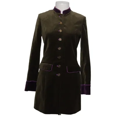Jas (Groen, Lila, Meerkleurig) van Brigitte von Boch Acetaat, Katoen, Polyester