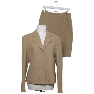 Jakkesæt med nederdel (Beige) fra Taifun Collection Akryl, Polyamid, Polyester, Uld