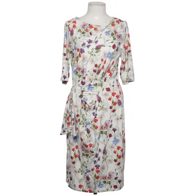 Dress (White, Multicolored) from Uta Raasch Elastane, Polyester, Viscose