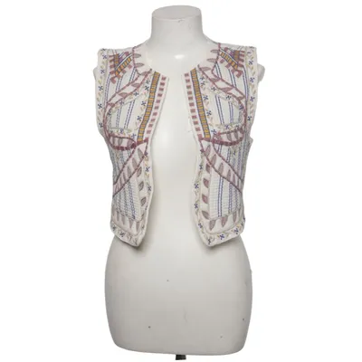 Vest (Hvid, Flerfarvet) fra Mango Bomuld, Polyester