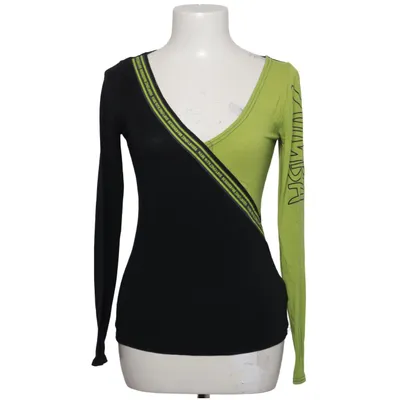 Long sleeve T-shirt (Black, Green) from Zumba Wear Cotton, Elastane, Polyester