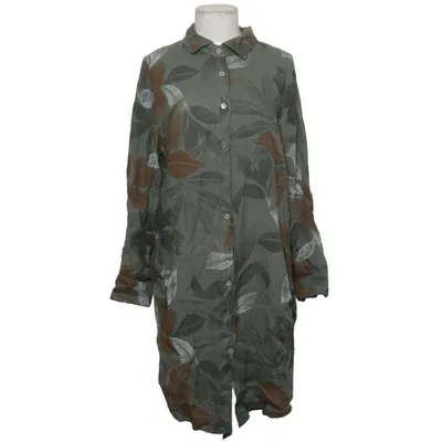 Shirt dress (Green, Brown, Multicolored) from Rodier Linen