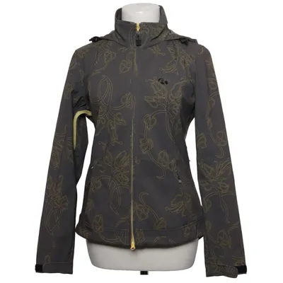 Softshell jacket (Gray, Yellow) from TecWear Elastane, Polyester