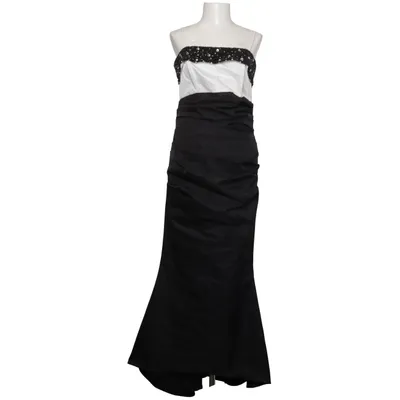 Robe de soirée (Noir, Blanc) de Carry Allen Élasthane, Polyester