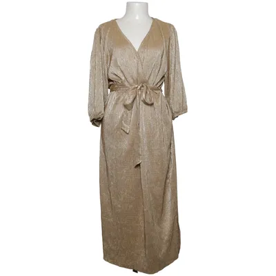 Slå-om-kjole (Guld) fra Garcia Polyester