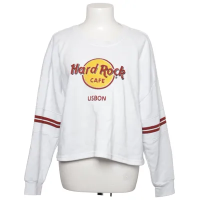 Collegetröja (Vit, Röd, Gul) från Hard Rock Cafe