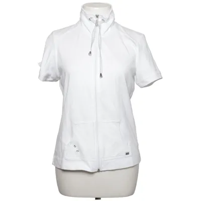 Kortärmad huvtröja (Vit) från Navigazione Bomull, Polyester
