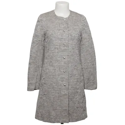 Manteau (Gris, Blanc) de Mosaic Coton, Polyamide, Polyester