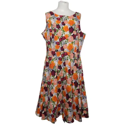 Kleid (Weiß, Mehrfarbig) von Top Vintage Boutique Baumwolle, Elasthan