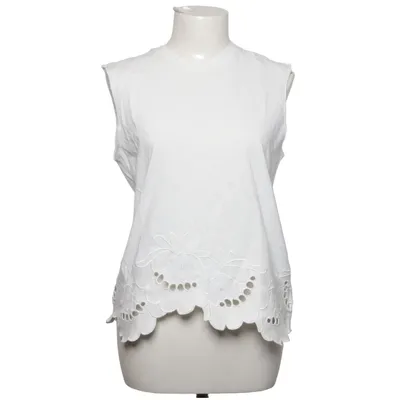 Haut (Blanc) de Victoria Beckham Coton, Élasthane