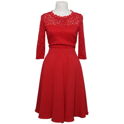 Dress (Red) from Orsay Elastane, Polyamide, Polyester