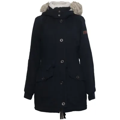 Parka (Blue) from Hollister Elastane, Polyester