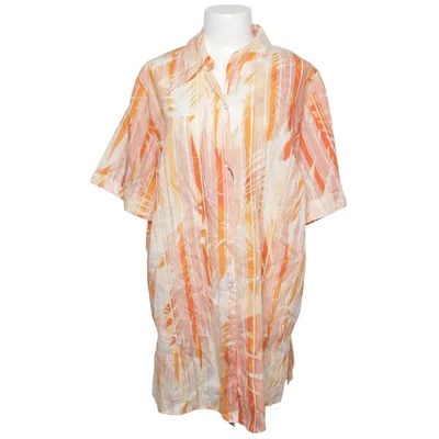 Korte mouwen shirt (Oranje, Wit, Meerkleurig) van Thea Plus