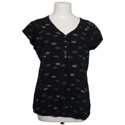 Haut (Noir, Blanc) de Gina Viscose