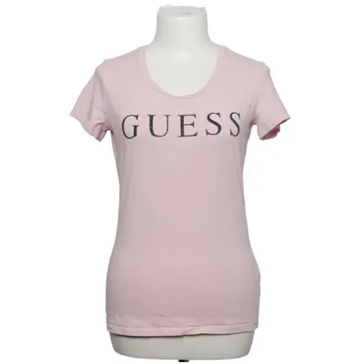 T-shirt (Pink) from Guess Cotton, Elastane