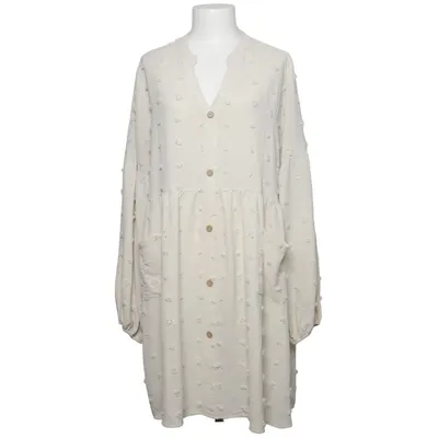 Klänning (Vit) från Kojooin Elastan, Polyester