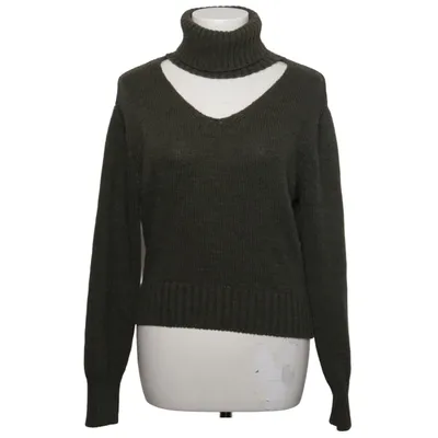 Turtleneck (Green) from Secret Season Acrylic, Viscose, Wool