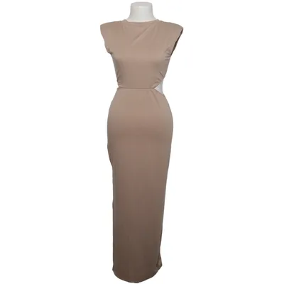 Dress (Beige) from Shein Polyester, Viscose