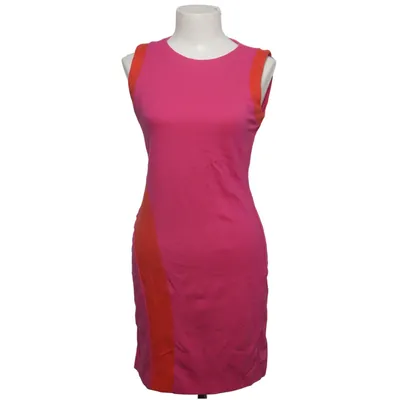 Cocktailkleid (Pink, Orange) von Carmen Marc Valvo Elasthan, Polyamid, Viskose