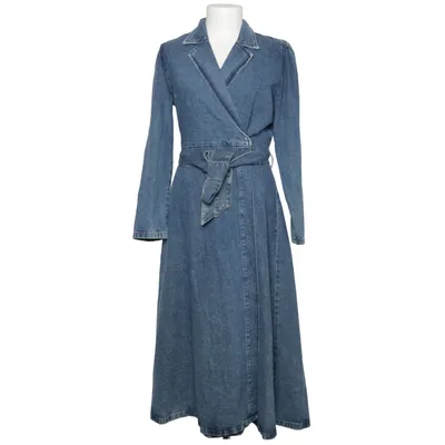 Trenchcoat (Blå) fra Selected Femme Bomuld