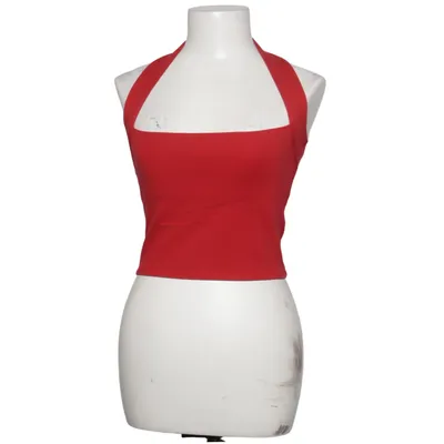 Halter neck top (Red) from Silence + Noise Elastane, Polyamide, Viscose