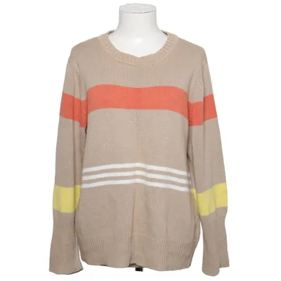 Pull-over (Beige, Orange, Blanc, Jaune) de Sym Acrylique, Coton