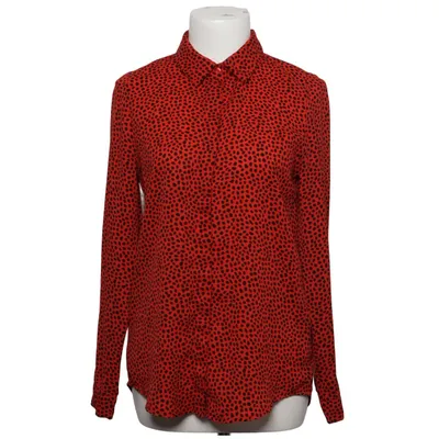Blouse (Red, Black) from Loavies Polyester