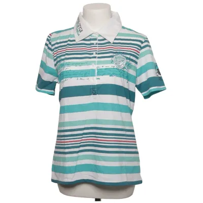 Poloshirt (Wit, Groen, Blauw) van Fiora Blue Katoen, Polyester