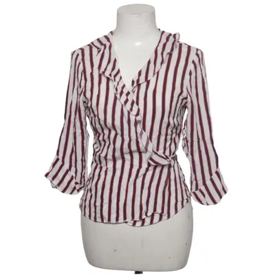 Wrap blouse (White, Blue, Red) from Ckh Viscose