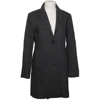 Manteau (Gris) de Tristan & Iseut Élasthane, Nylon, Viscose, Laine