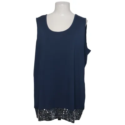Tank Top (Blue) from Amy Vermont Elastane, Viscose