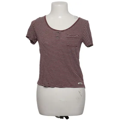 T-shirt (Brown, White) from Double Agent Cotton, Elastane, Viscose