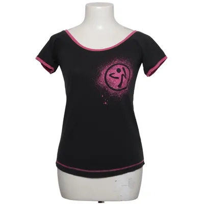 Sports top (Black, Pink) from Zumba Wear Cotton, Elastane, Polyester