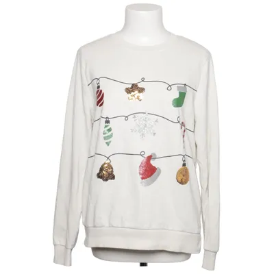 Jultröja (Vit, Flerfärgad) från Up2Fashion Bomull, Polyester