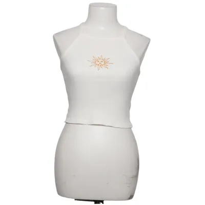 Top (Hvid) fra Mint Vanilla Bomuld, Elastan