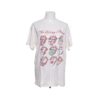 T-shirt (Vit, Flerfärgad) från The Rolling Stones Bomull