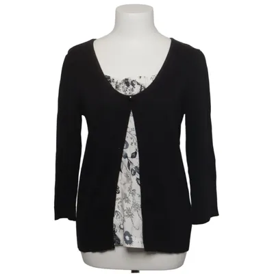 Cardigan (Black, White) from Christopher & Banks Cotton