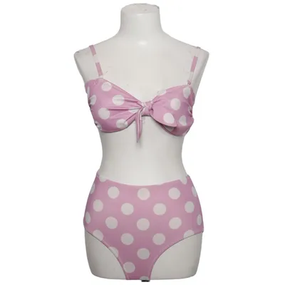 Bikini (Lila, Weiß) von BumBum Elasthan, Recyceltes Polyester