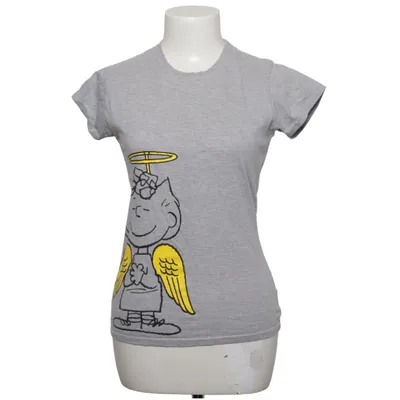 T-shirt (Grå, Gul) från Gildan Softstyle Bomull, Polyester